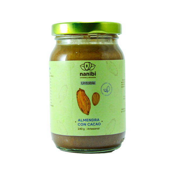 Almendra con Cacao y Dátil 240 grs